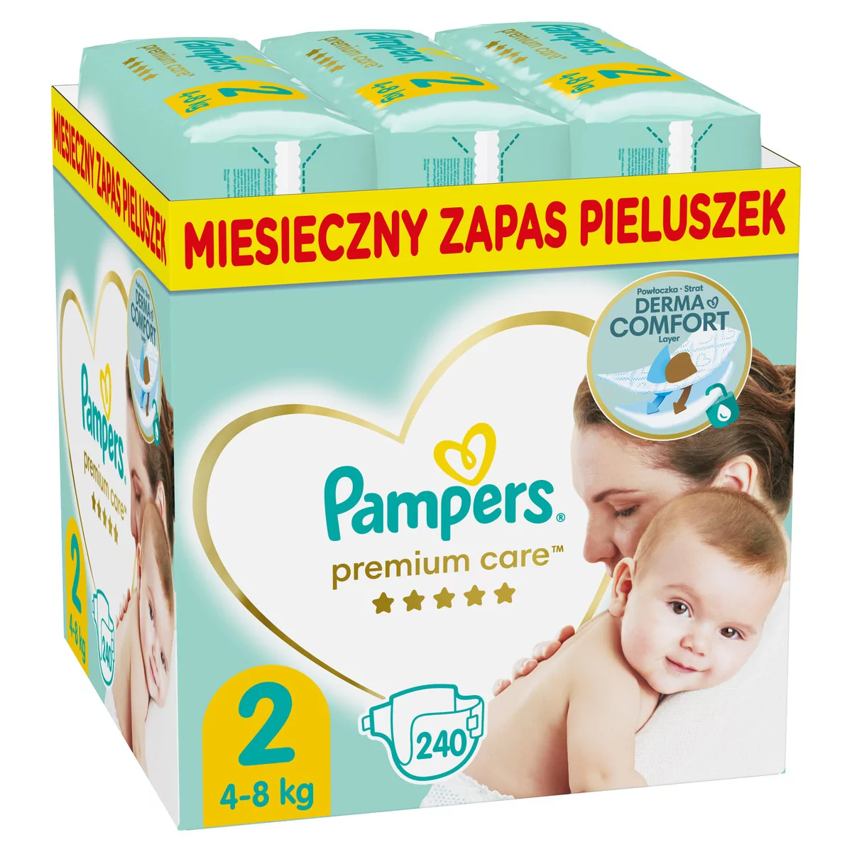 pieluchy pampers care 3