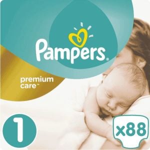 pieluchy pampers premium care 1 newborn 88szt