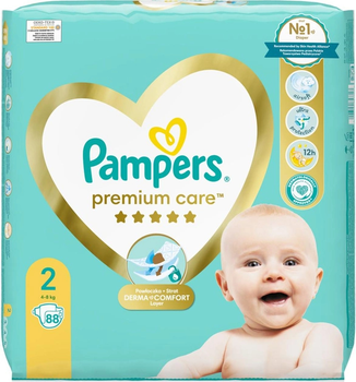 pieluchy pampers premium care rozmiar 1 new baby 88szt