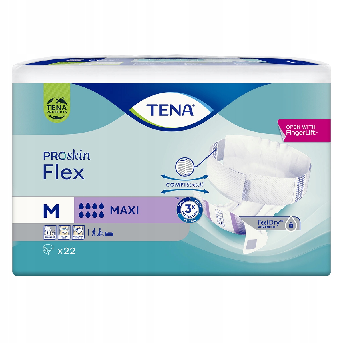 pieluchy tena flex makxi small s