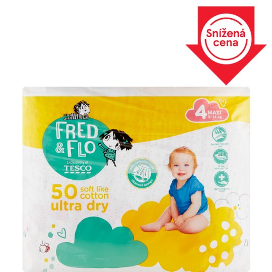 pieluchy tesco fred&flo 4+ pants