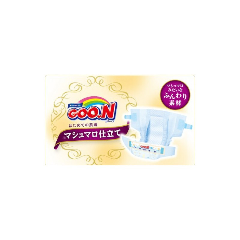 Pieluszki Goo.N Marshmallow Premium Soft NB 0-5kg