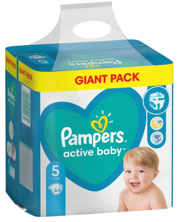 pieluszki pampers active baby 5