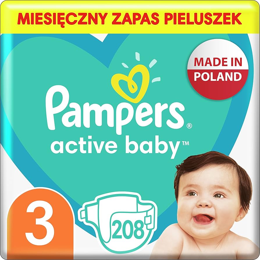 pieluszki pampers rozmiar 3