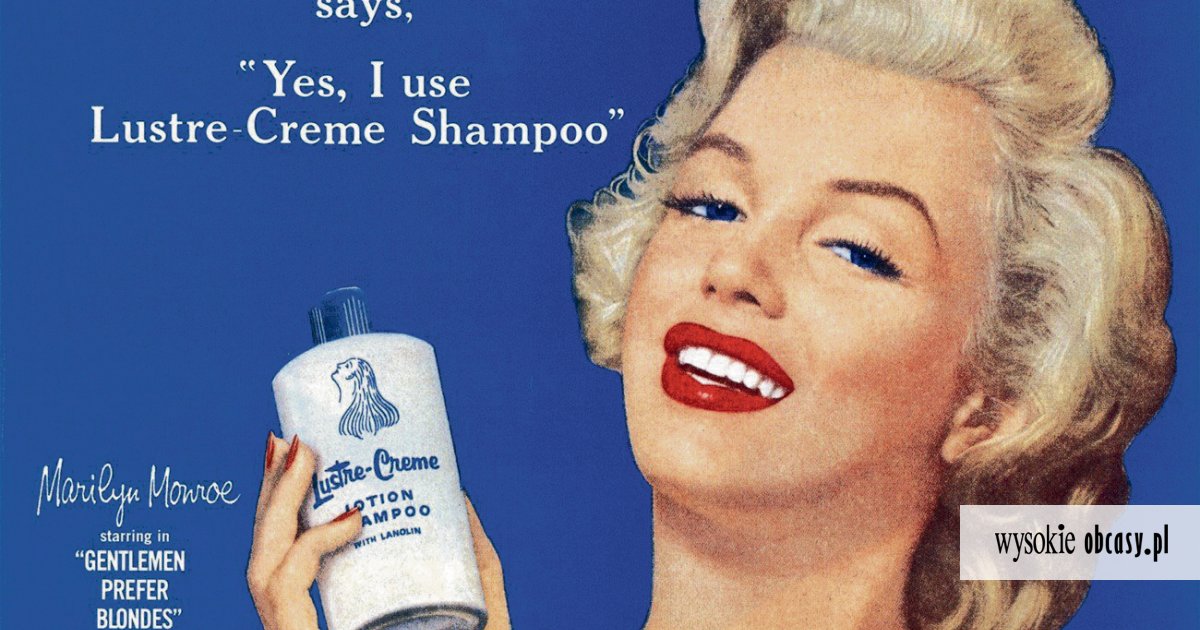 pierwszy szampon do włosów lata 60