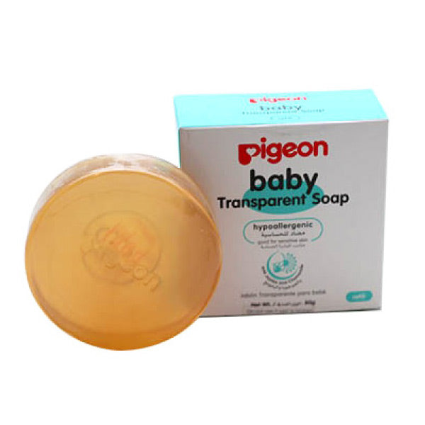 Pigeon transparent soap