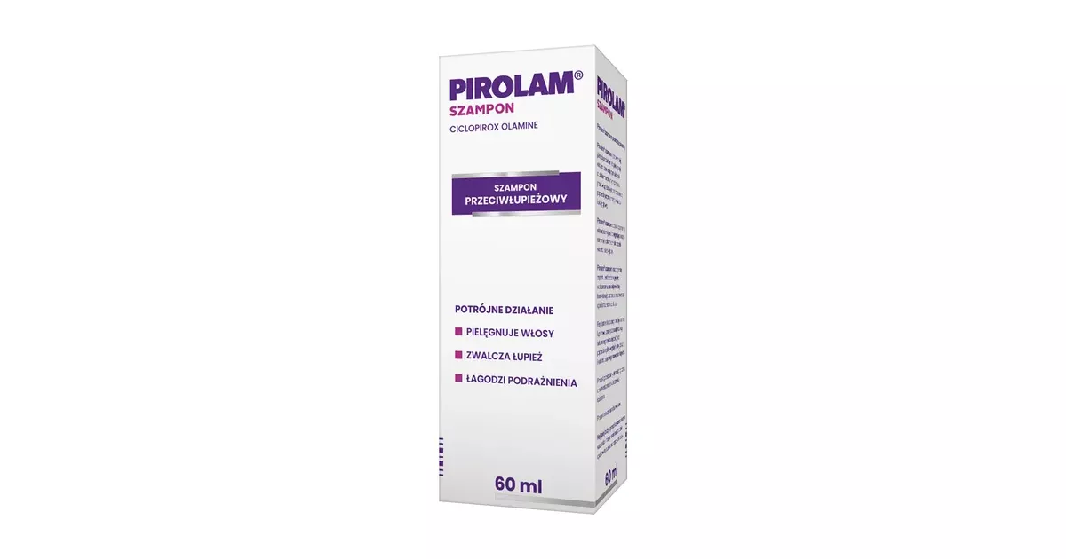 pirolam szampon przeciwłupieżowy 60ml