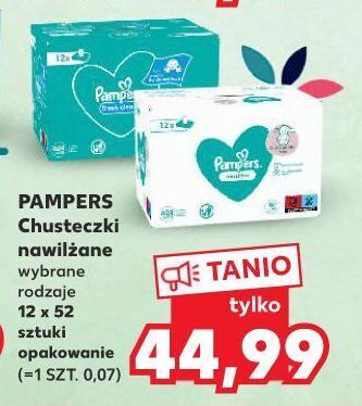 promocja chusteczki pampers