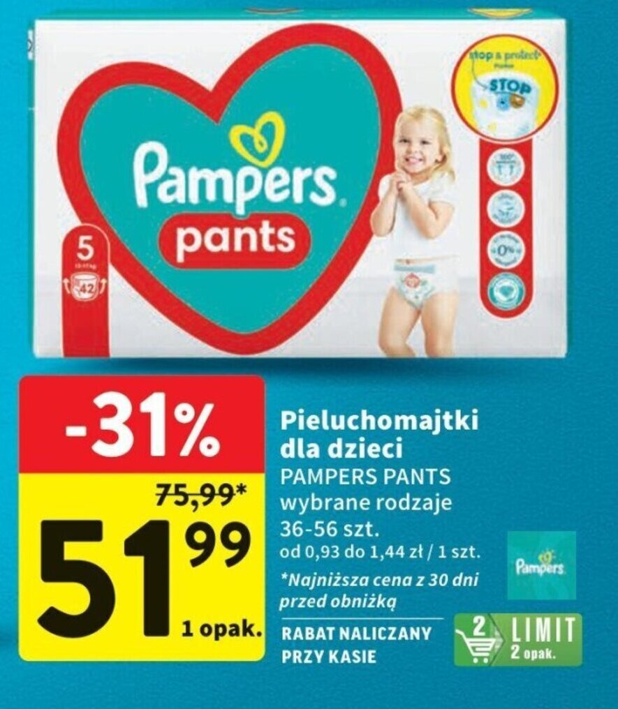 promocja na dzien dziecka pampers