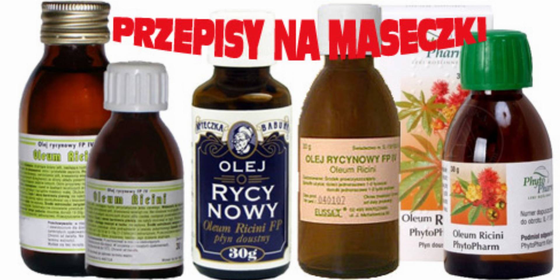 przepis na olejek do włosów