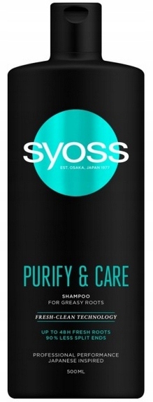 purify & care syoss szampon opinie