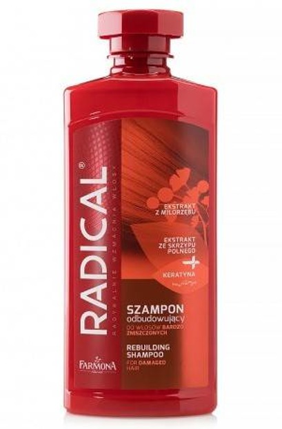 radical szampon odbudowujący skład