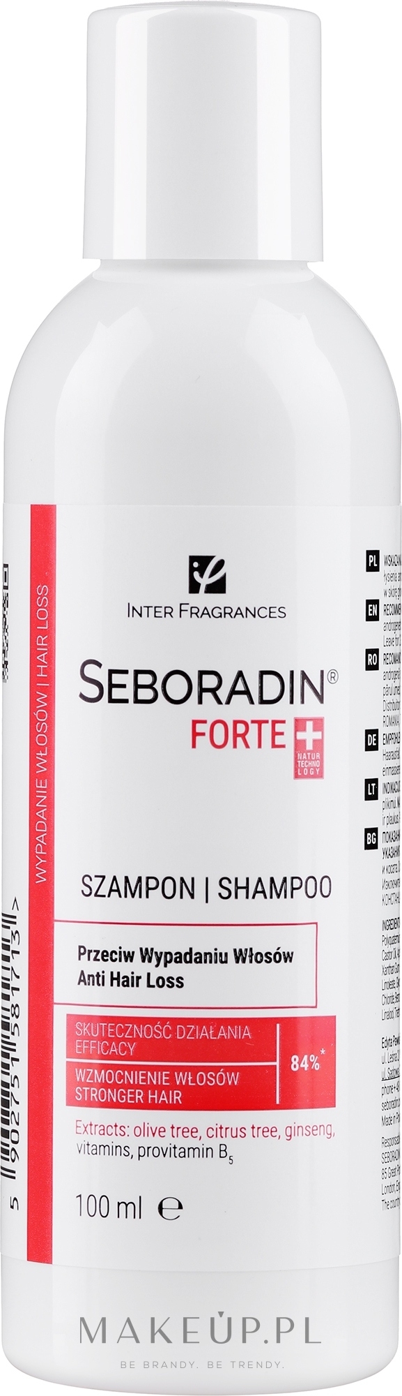 seboradin szampon przeciw wypadaniu włosów wizaz