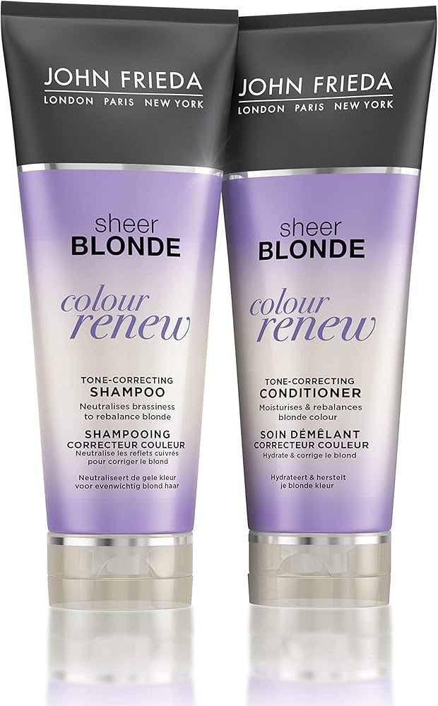 sheer blonde szampon korygujący kolor colour renew