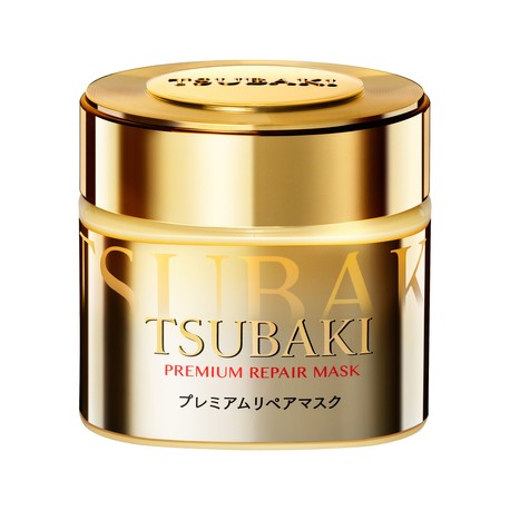 Shiseido „Tsubaki Premium” naprawcza maska do włosów 180g