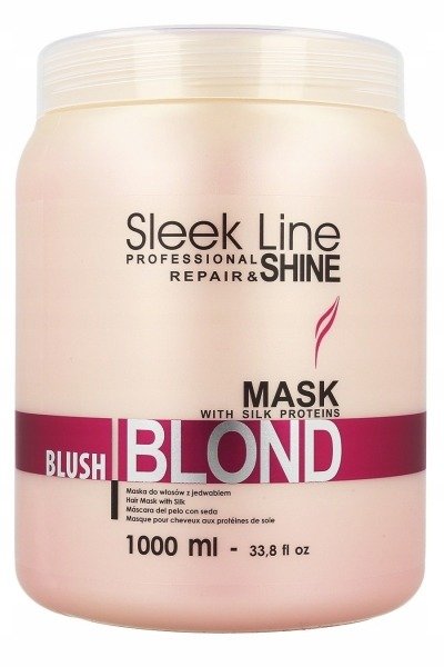 sleek line blond blush szampon i maska