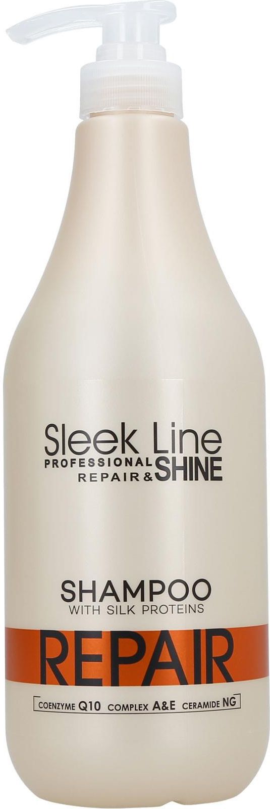 sleek line szampon do włosów ciemnych