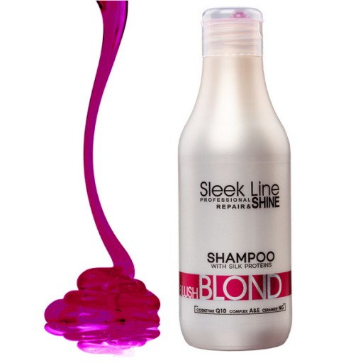sleek line szampon rozowy