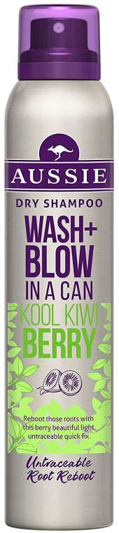 suchy szampon aussie wash blow kiwi