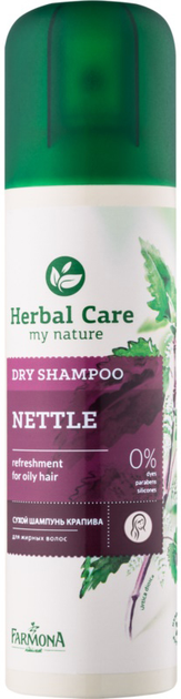 suchy szampon herbal care pokrzywa