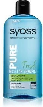 syoss pure fresh szampon micelarny do normalnych włosów