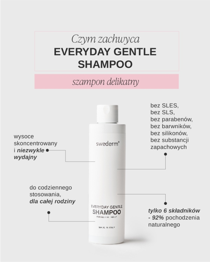 szampon bez barwników i substancji zapachowych