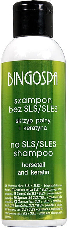 szampon bez sls z keratyna