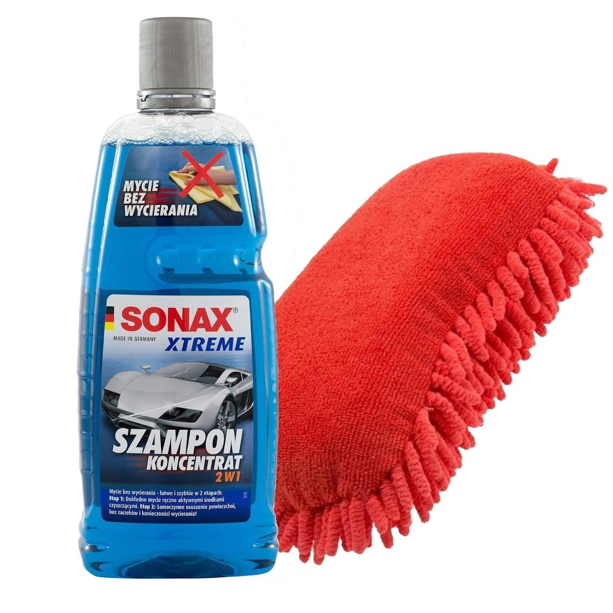 szampon bez zacieków sonax