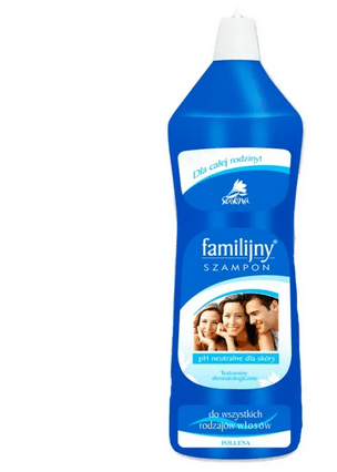 szampon familijny niebieski skład