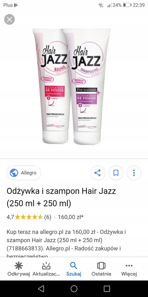 szampon hair jazz podobny szampon