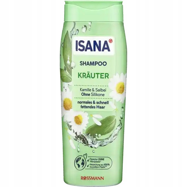 szampon isana zielony