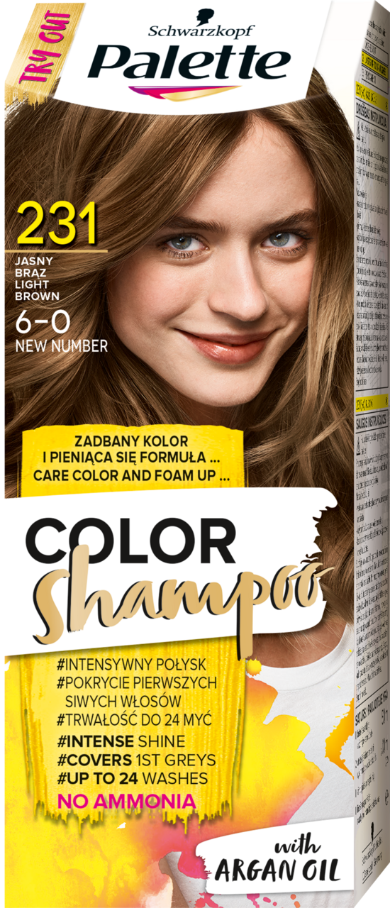 szampon koloryzujacy włosów schwarzkopf palette