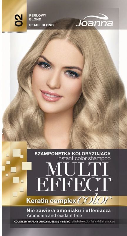 szampon koloryzujący joanna perłowy blond
