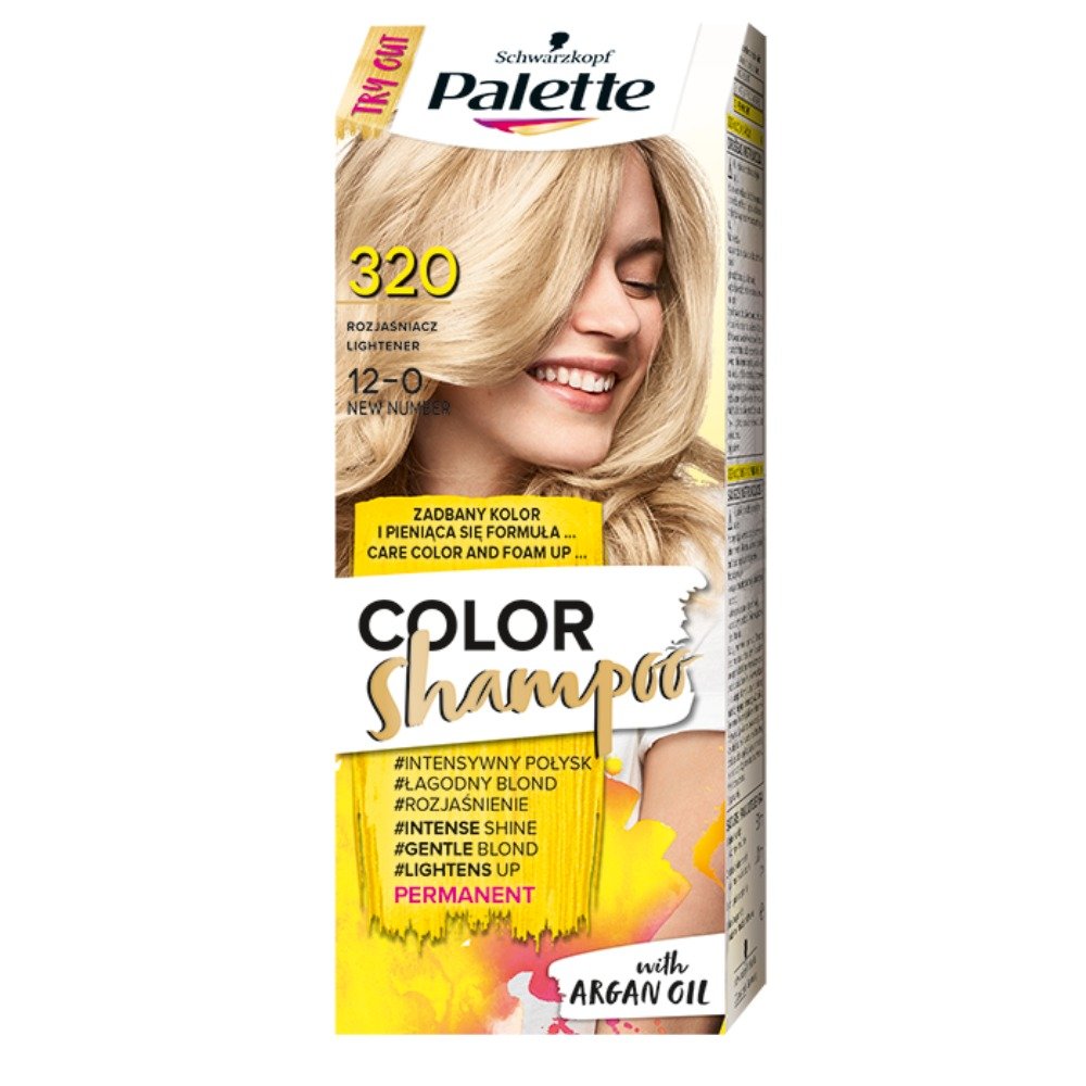 szampon koloryzujący palette color and gloss 9.5