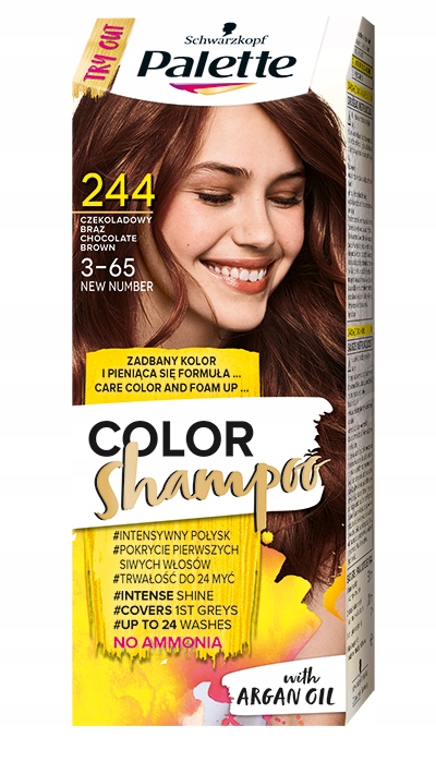 szampon koloryzujący palette z oil arganowy