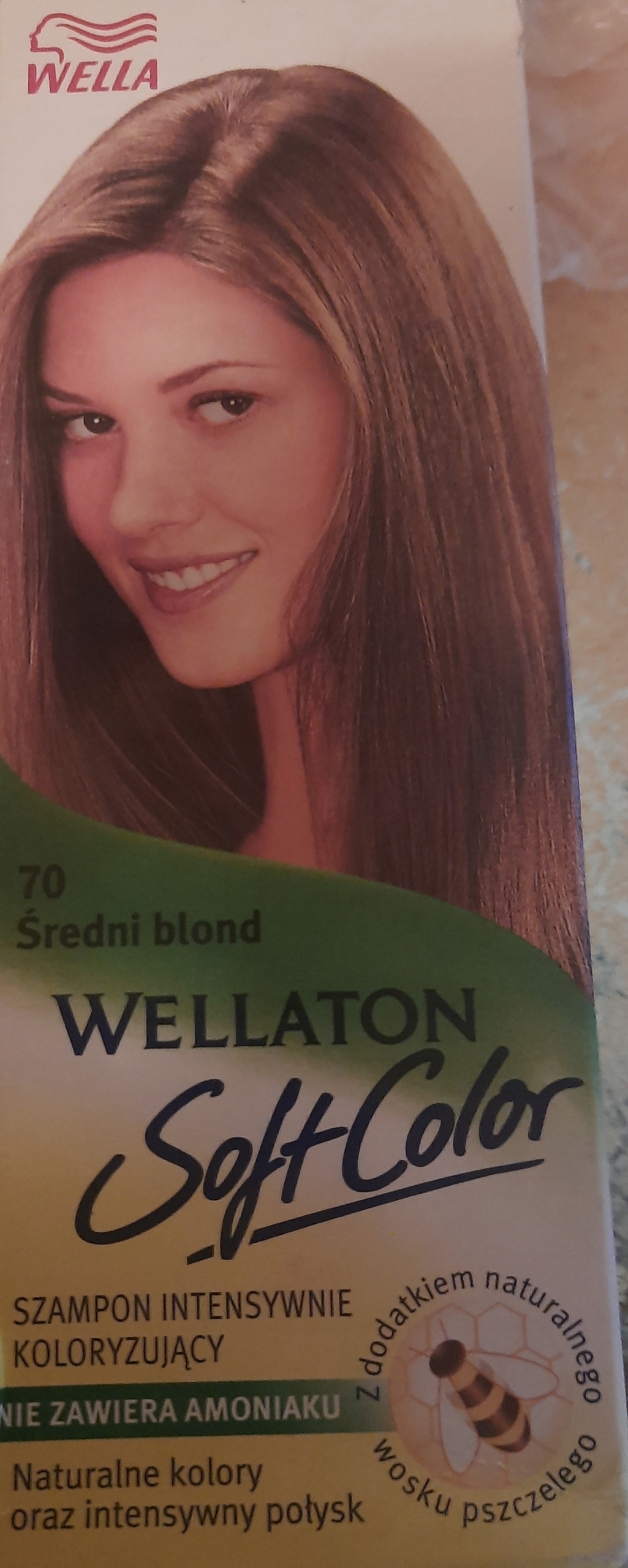 szampon koloryzujący wellaton nr 70 średni blond