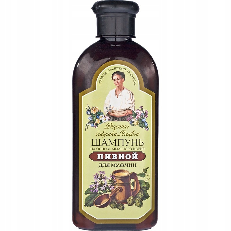szampon piwny dla mężczyzn 350 ml receptura babuszki agafi