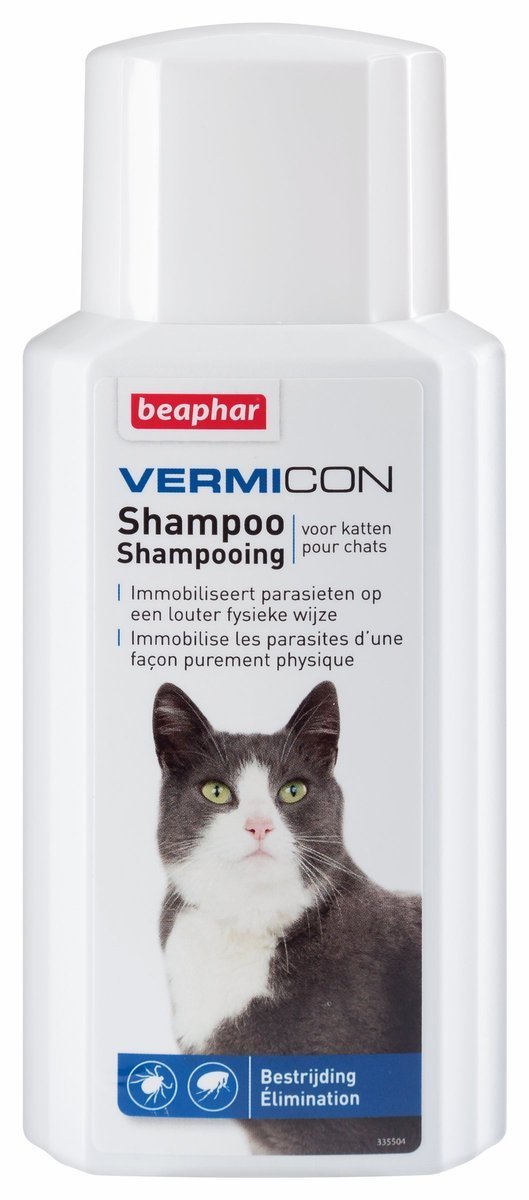 szampon przeciw pchłowy dla małego kota