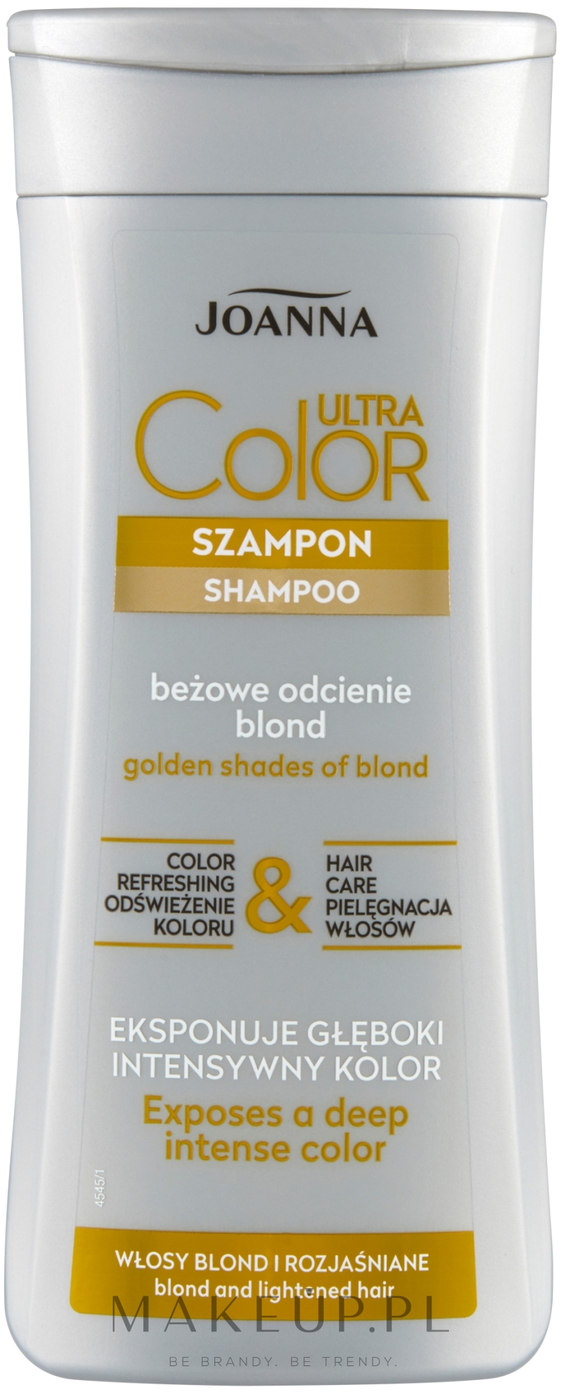 szampon przeciw żółtym włosom joanna