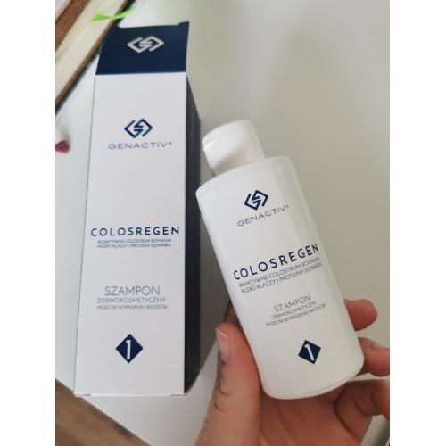 szampon przeciw wypadaniu włosów genactiv colosregen
