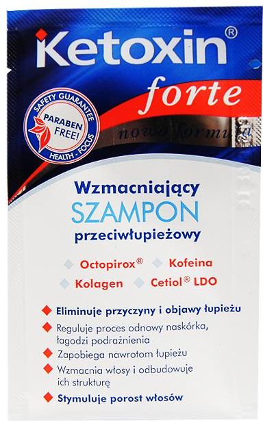 szampon przeciwłupieżowy ketoxin forte