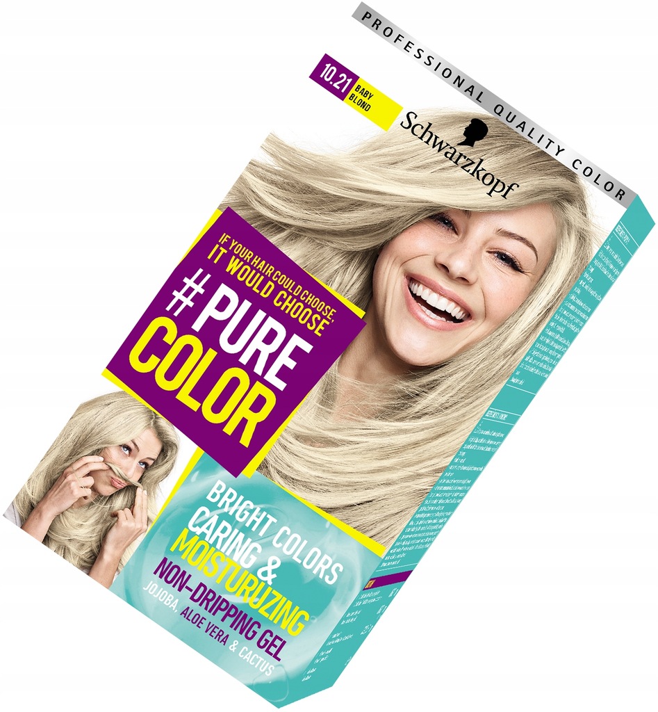 szampon schwarzkopf pure color baby blond