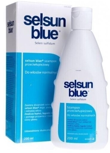 szampon selsun blue na rude włosy