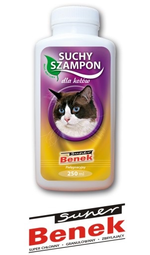szampon suchy dla kota