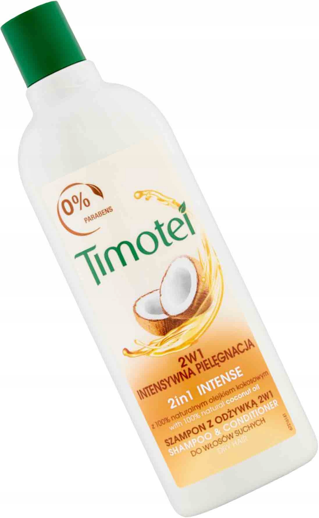szampon timotei 2w1 do włosów suchych