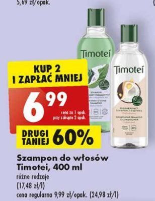 szampon timotei z ogórkiem biedronka