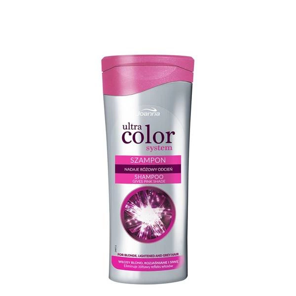szampon włosy różowe