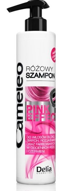 szampon z płukanką różową
