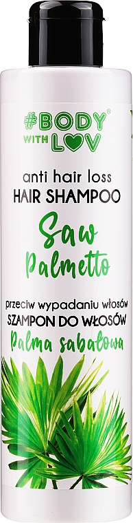 szampon z wyciągiem z palmy sabałowej