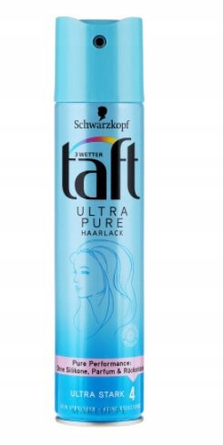 taft ultra pure lakier do włosów 4 niebieski 250ml